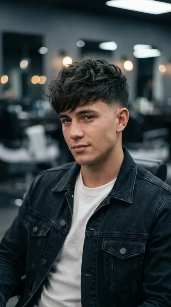 Textured Fringe Blowout Taper