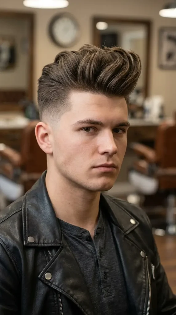 Disconnected Undercut with Textured Pomp