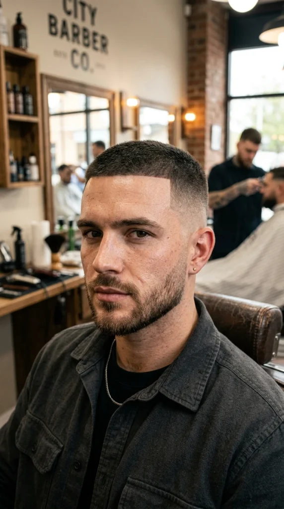 Military Buzz Cut Fade
