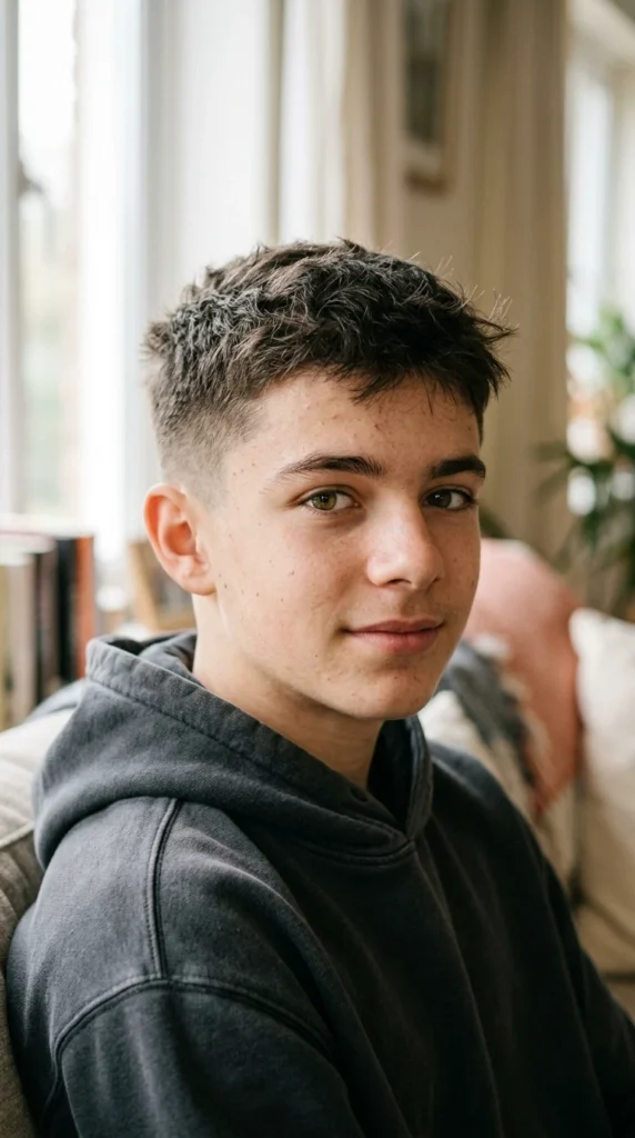 Scruffy Buzz Cut (