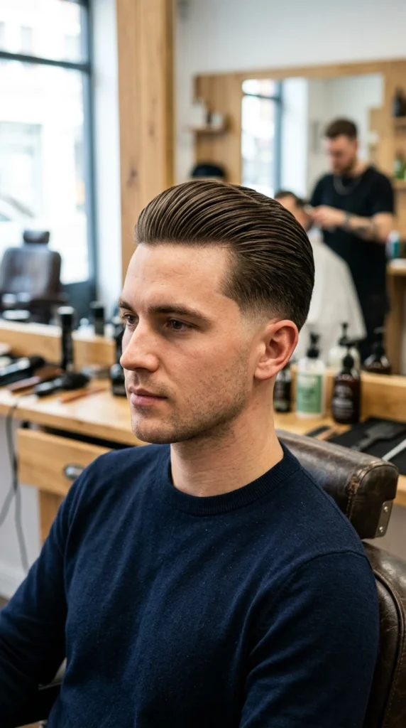 Slick Back with Mid Taper