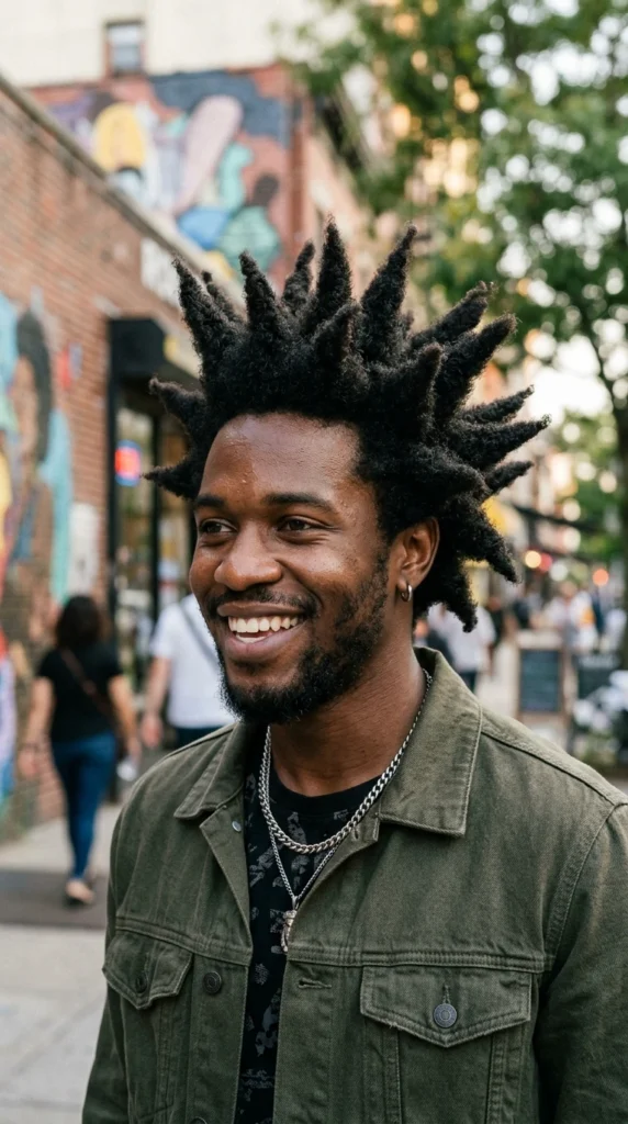 Spiky Afro 