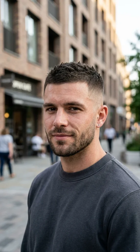 Spiky Buzz Cut 