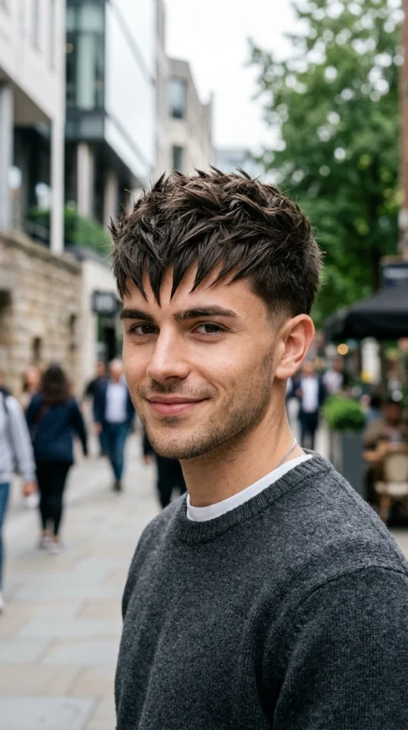 Spiky Fringe (Hair Spiked in Front) 