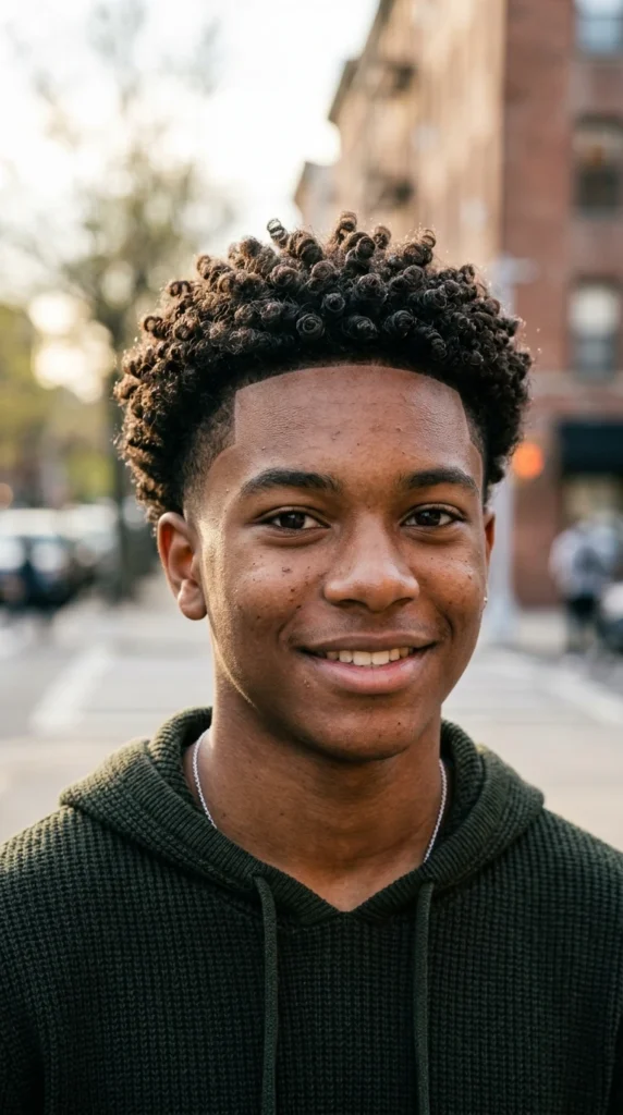 Tapered Afro