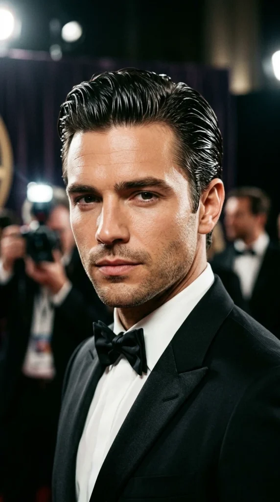 Textured Slick Back