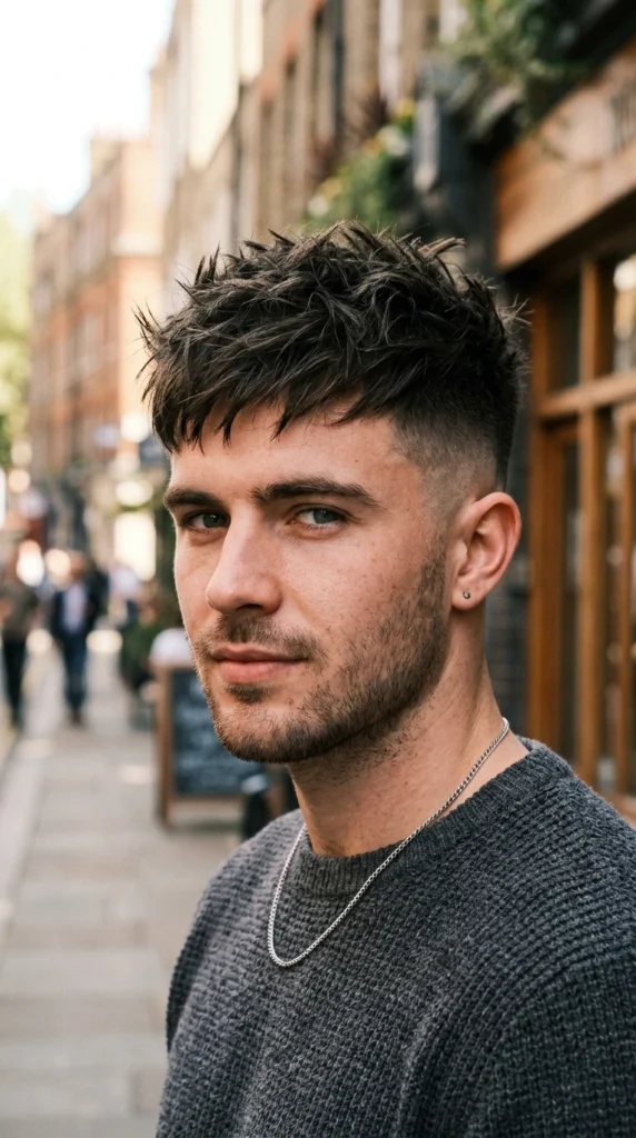 Textured Spiky Hair 