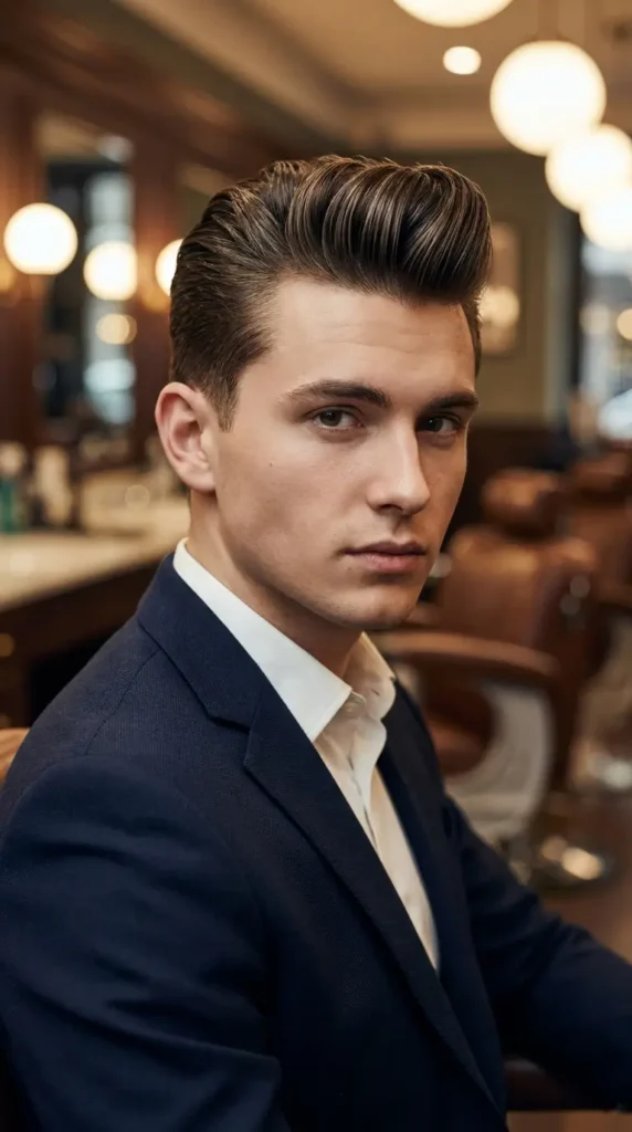 The Classic Pompadour