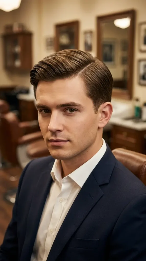 The Classic Side Part