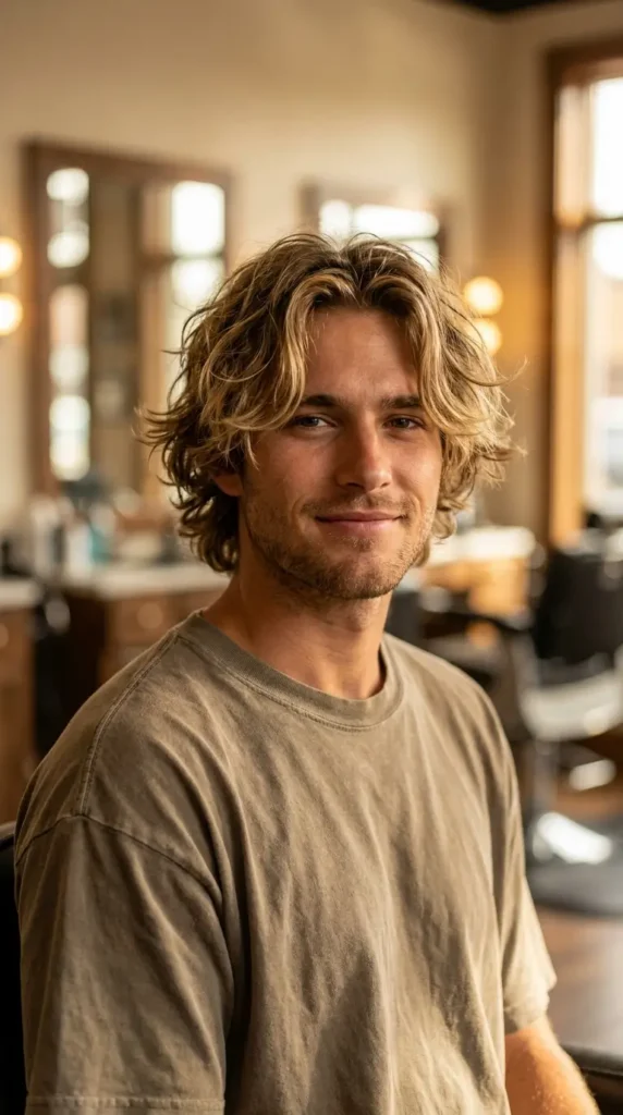 Surfer Shag Haircut