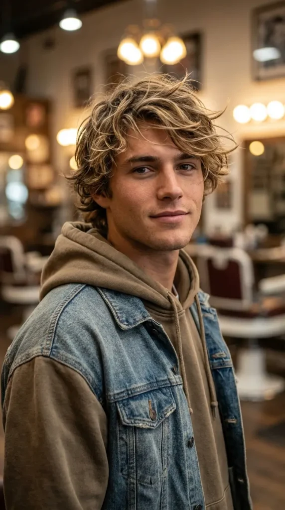 Surfer Fringe Haircut