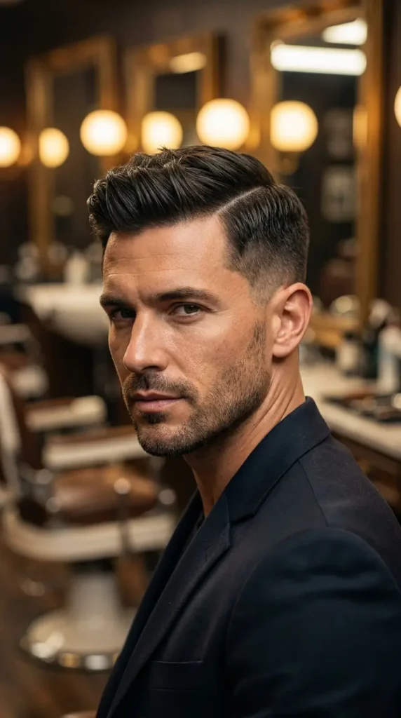 Taper With Side Part
