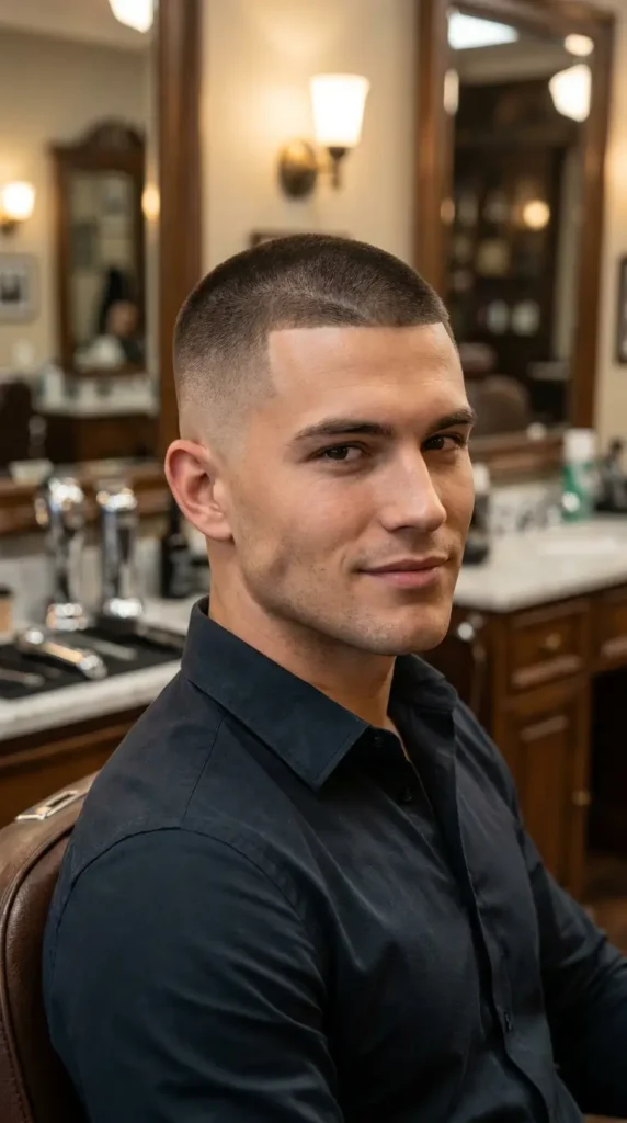 Buzz Cut with Skin Fade