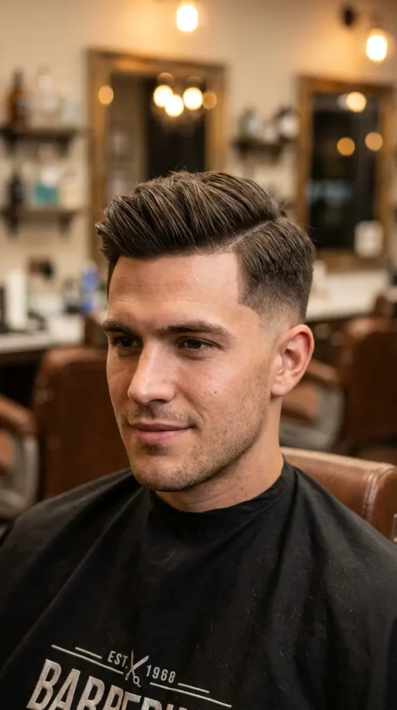 Modern Comb Over