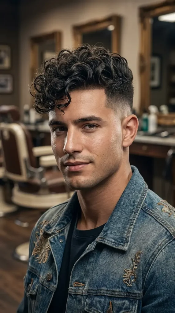 Curly Undercut