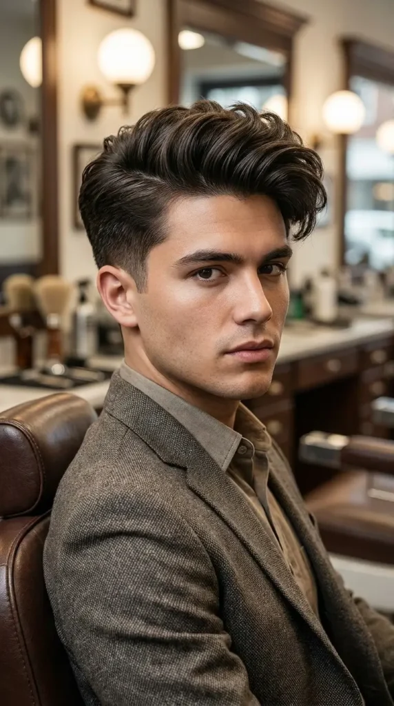 Side Part with Volume
