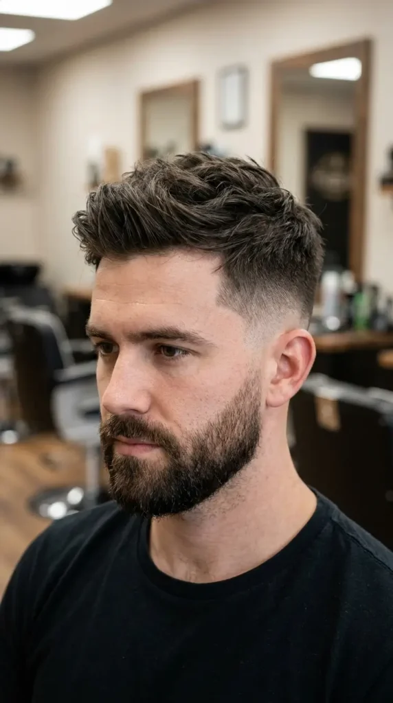 Warrior Cut with Mid Fade