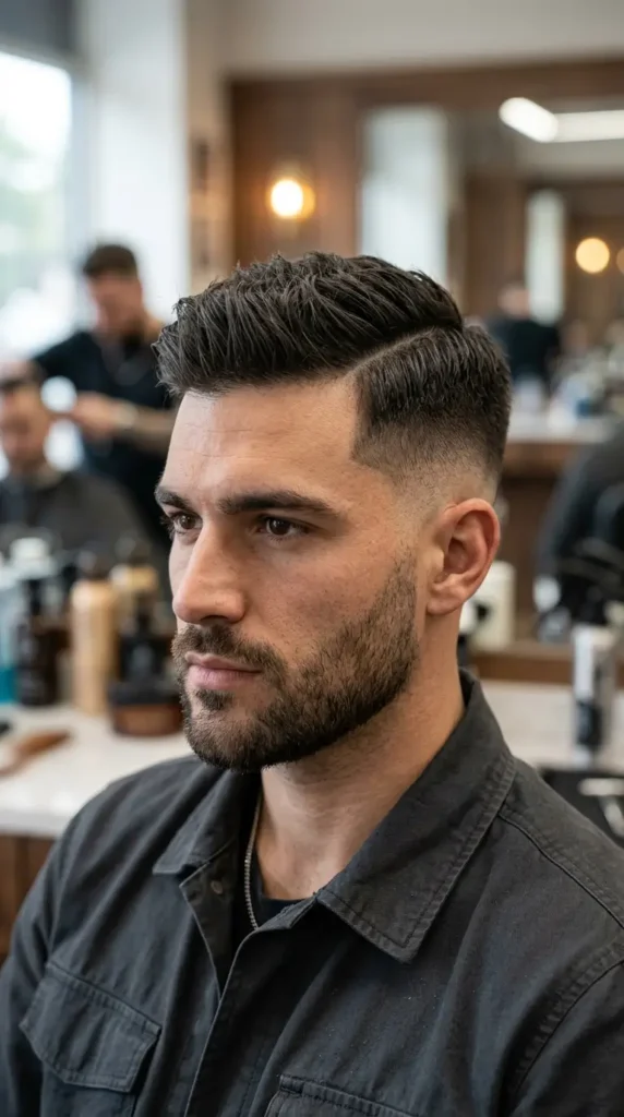 Warrior Comb Over Fade
